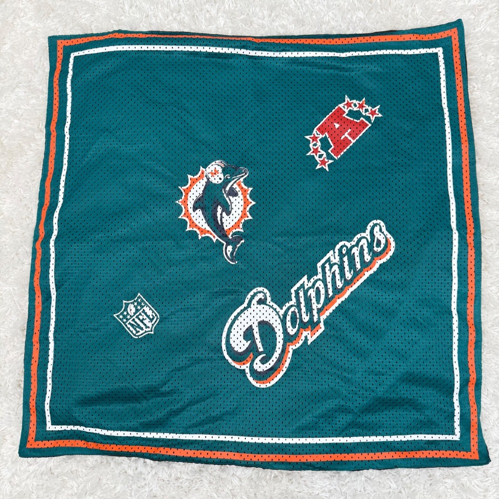 Pro-FAN-ity Miami Dolphins NFL Bandana Scarf Headband Face Covering Football
